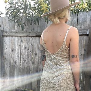Free People sequined mini dress
